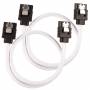 Corsair - CC-8900249 SATA Cable 0.3 m Black - White (CC-8900249)