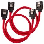 Corsair - Corsair CC-8900250 SATA cable 0.3 m Black,Red