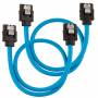 Corsair - Corsair CC-8900251 SATA cable 0.3 m Black,Blue