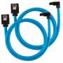 Corsair - Corsair CC-8900285 SATA cable 0.6 m Black,Blue