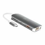 "J5 Create-j5create JCD383 USB-C™ 9-in-1 Multi Adapter, Silver and White-J5 Create-Hardware/Electronic"