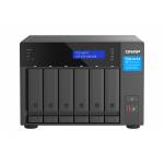Qnap - QNAP TVS-H674 - NAS-Server - 6 Schchte - SATA 6Gb/s - RAID 0, 1, 5, 6, 10, 50, JBOD, 60 - RAM 32 GB - iSCSI Support
