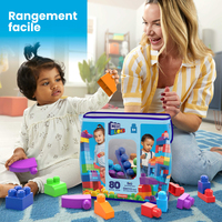 Mega Bloks - First Builders - Sacca Eco 80 Pz Rosa 1