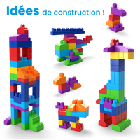 Mega Bloks - First Builders - Sacca Eco 80 Pz Rosa 13