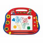 Role Play - Crni550super Mario Magnetic Multicolor Drawing Board With Accessories A5 Format