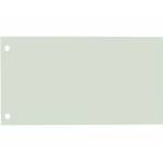 Elba - Trennstreifen, aus Karton, passend fr DIN A4, grn 190 g-qm, Lochung: 1 x 80 mm, Mae: (B)240 x (H)105 mm (0680