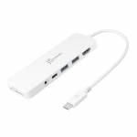 J5 Create - j5create JCD373-N USB-C Lleichter Multi Adapter - USB 3.2 Gen 1 (3.1 Gen 1) Type-C - 3.5mm - HDMI - USB 3.2 Gen 1 (3.1 Gen 1) T