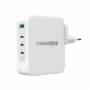 J5 Create - j5create JUP43130E-EN - 130-Watt-GaN-USB-C-Ladegert mit 4 Anschlssen - EU (JUP43130E-EN)