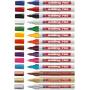 Edding - 750, Schwarz, Braun, Gold, Grn, Orange, Pink, Rot, Silber, Violett, Gelb, Wei,
