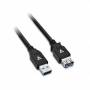 V7 - USB3.0 Typ A Verlngerungskabel PVC Schwarz 2,0m USB3.0A Verlngerungskabel - 2m - Material Kabel: PVC - Farbe schwarz