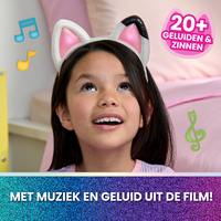 Spin Master International B.v. - Gabby''s Dollhouse: Der Film - Interaktiver Miau-tastischer Katzenohren-Haarreif, Rollenspiel