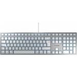 Cherry - CHERRY KC 6000 SLIM FOR MAC teclado USB QWERTY Ingls de EE. UU. Plata