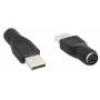 Inline - � USB PS/2 Adapter, USB Stecker A auf PS/2 Buchse (33102K)