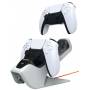 Bionik Power Stand For Ps5 White - Bionik Bnk-9067 Ps5 Power Stand Controller Dock Wh