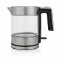 Princess - 236040 Glas-Wasserkocher Brighton - 1 l - 2200 W - Schwarz - Edelstahl - Transparent - Glas - Edelstahl - Wasserstandsanzeige - 