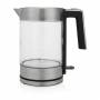 Princess - 236041 Glas-Wasserkocher London - 1,7 l - 2200 W - Schwarz - Edelstahl - Transparent - Glas - Edelstahl - Wasserstandsanzeige - 