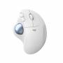 Logitech - M575 ERGO Wireless Trackball White