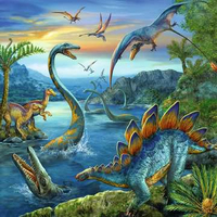 Ravensburger 09317 - Faszination Dinosaurier, Puzzle, 3x49 T 1