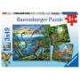 Ravensburger 09317 -Faszination Dinosaurier, Puzzle, 3x49 T - Ravensburger 4005556093175 puzzle 49 pice(s)