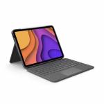 Logitech - Logitech Folio Touch Gris Smart Connector AZERTY Francs