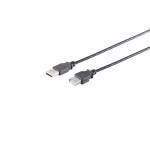No-name - USB 2.0 (ST-BU) 1,8m Verlngerungskabel Schwarz