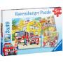 "Ravensburger 09401 - Feuerwehreinsatz, Puzzle, 3x49 Teile-Ravensburger 094011 49pc(s) puzzle-Ravensburger-Toys/Spielzeug"