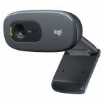 Logitech - C270 HD Webcam - Webcam - Color - 1280 x 720 - 720P - Audio - USB 2.0 - University