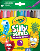 Crayola Profumelli 52-9712 12 Pastelli A Cera Profumati Gira 1