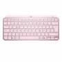 Logitech - Logitech MX Keys Mini teclado RF Wireless + Bluetooth ĄŽERTY Francs Rosa