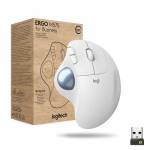 Logitech - ERGO M575 for Business - Trackball - Fr Rechtshnder - optisch - 5 Tasten - kabellos - Bluetooth - Logitech Logi Bolt