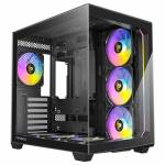 Antec - Constellation Series C5 ARGB - Mid tower - ATX - Seitenteil mit Fenster (gehrtetes Glas) - keine Spannungsversorgung (ATX)