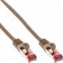 Inline - InLine S/FTP CAT6 3m 3m Cat6 S/FTP (S-STP) Marron cble de rseau