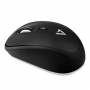 V7 - V7 Wireless Mobile Optical Mouse - Black
