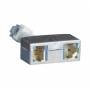 Metz Connect - BTR Cable Sharing Adapter pnp 3 - Netzwerk-Splitter - RJ-45 (W)