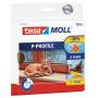 Tesa - TESA 05395-00101 10m Joint en caoutchouc Auto-adhsif Marron