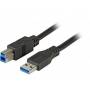 Efb-elektronik Enhanced -Usb-kabel -Usb Type B (m) Bis Usb - USB3.0 Anschlusskabel A-B, St.-St., 1,0m, schwarz, Classic Hersteller: EFB Elektronik (K5247SW.1)