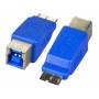 Efb Elektronik Eb549 Kabelschnittstellen- / Adapter (eb549) - USB3.0-Adapter, Buchse B - Stecker Micro-B, blau