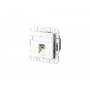Metzconnect - METZ CONNECT BTR E-DAT C6 8(8) UPk - Anschlussdose, unterputz - RJ-45 - Pure White, RAL 9010 - 1 Anschluss (1307371102-I)