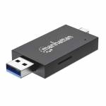 Manhattan Usb 3.0 Typ-c / Sd -a Kartenleseger�t Microsd / - Manhattan USB 3.0 Typ-C/-A Kartenleseger�t microSD, SD/MMC