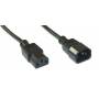 Inline - INLINE - Spannungsversorgungs-Verlngerungskabel - IEC 320 EN 60320 C13 - IEC 320 EN 60320 C13 - 3,0m - Schwarz (16632B)