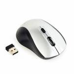 Gembird - gembird Maus OPT WIRELESS 4 Tasten inkl. USB grau/schwarz