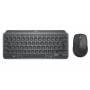 Logitech - Wireless Keyboard+Mouse MX Keys Mini Combo graphite [DE-Version, German Keyboard]