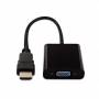 V7 - HDMI TO VGA BLACK ADAPTOR HDMI to VGA Adapter (CBLHDAVBLK-1E)