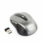 Gembird - gembird Maus OPT WIRELESS 4 Tasten inkl. USB schwarz-grau