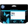 Hp - HP 745 Cyan Tintenpatrone 130ml [EURO-Version]