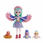Mattel - Enchantimals Filia Finch Familie, Puppe