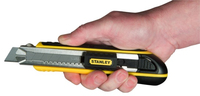 Stanley 0-10-481 Schwarz - Gelb Abbrechmesser Teppichmesser 9