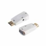 S-conn 10-01001 Hdmi A Vga / 3. 5mm Wei Kabelschnittst - S-Conn 10-01001 cable interface/gender adapter HDMI A VGA / 3.5mm White