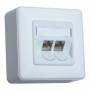 Metz Connect - BTR E-DAT modul 8/8(8) AP - Wanddose - CAT 6