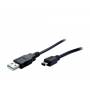 S / Conn Maximum Connectivity - S/CONN 14-16035, 2 m, Mini-USB B, USB A, USB 2.0, 0,48 Gbit/s, Schwarz